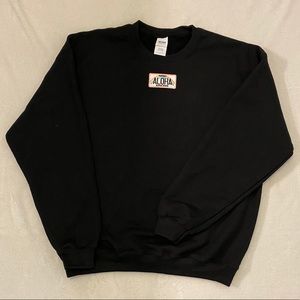 ‘aloha’ patch crewneck